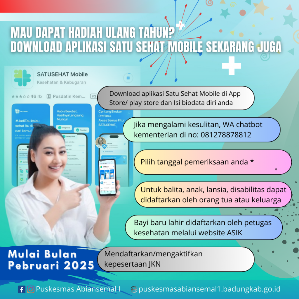 Kegiatan UPTD. Puskesmas Abiansemal I, Kamis 13 Pebruari 2025